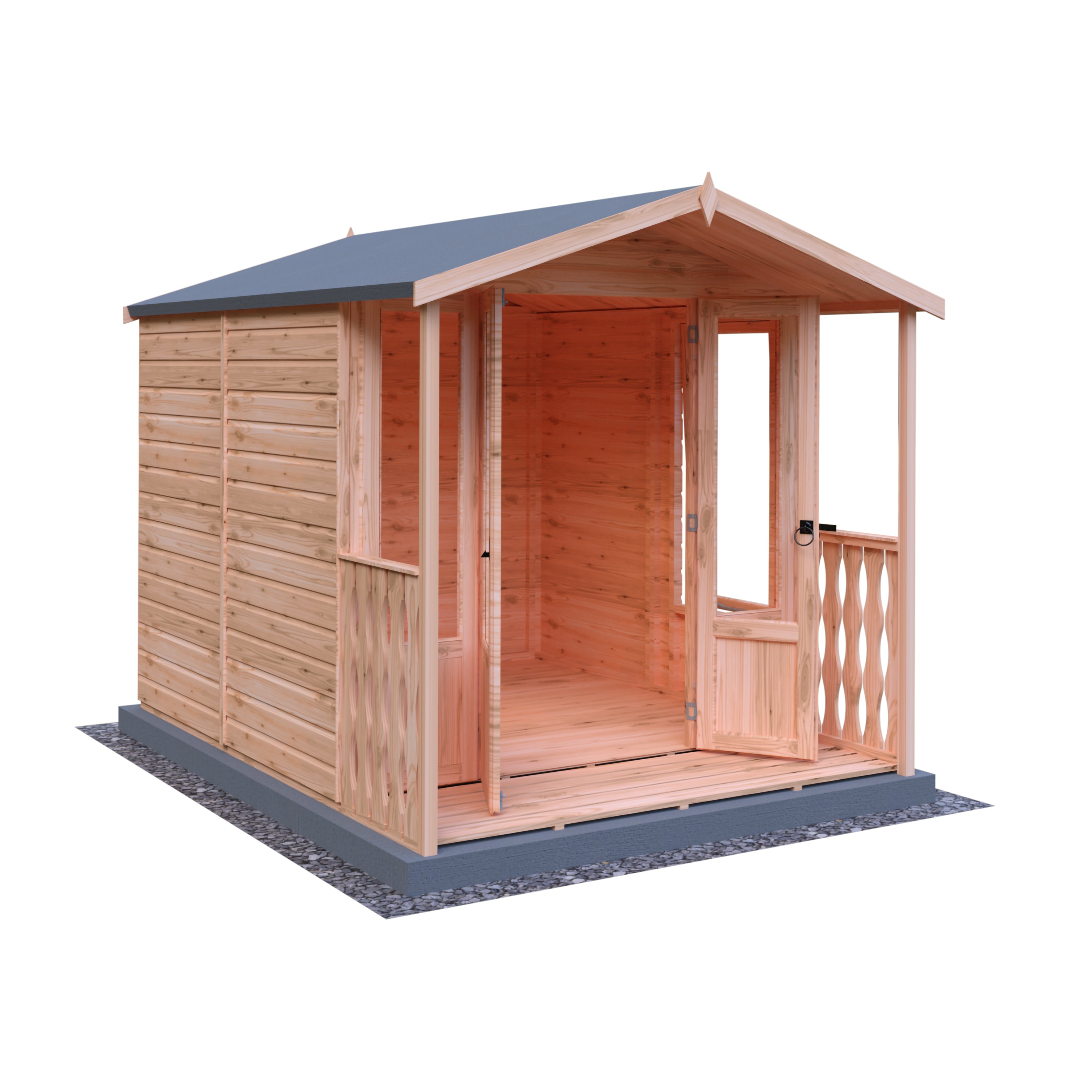 Shire Parham with Verandah Summerhouse 7x7