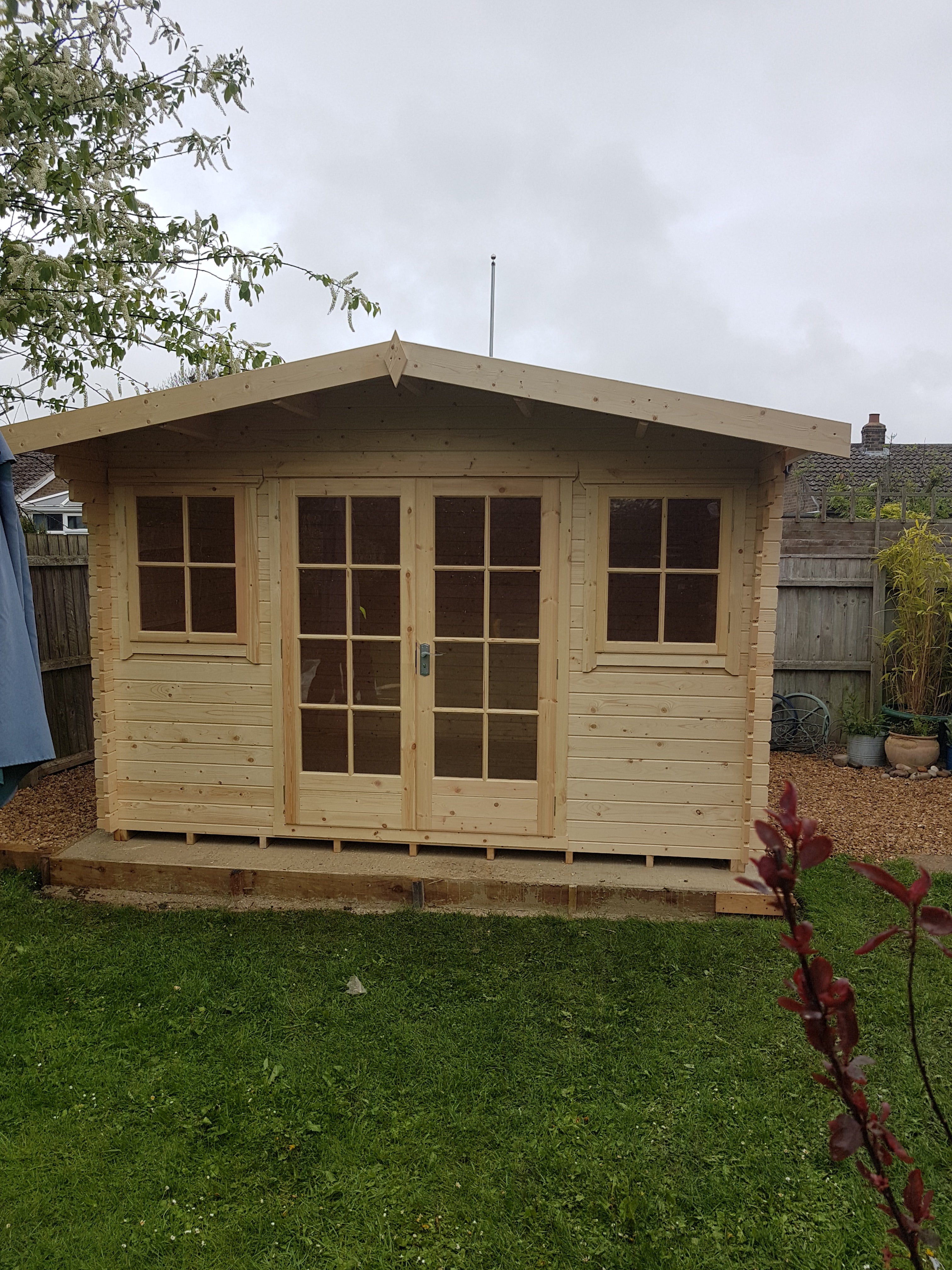 Shire Clipstone 28mm Log Cabin 12Gx12