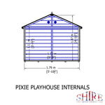 Shire Pixie Playhouse 6x4 - Garden Life Stores. 