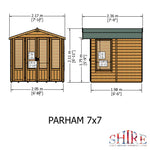 Shire Parham 7x7 Summerhouse | Garden Life Stores