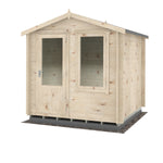 Shire Peckover 19mm Log Cabin 8x8