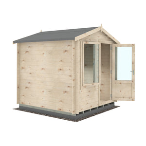 Shire Peckover 19mm Log Cabin 8x8