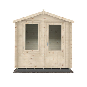 Shire Peckover 19mm Log Cabin 8x8