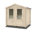 Shire Peckover 19mm Log Cabin 8x8