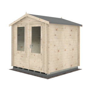 Shire Peckover 19mm Log Cabin 8x8