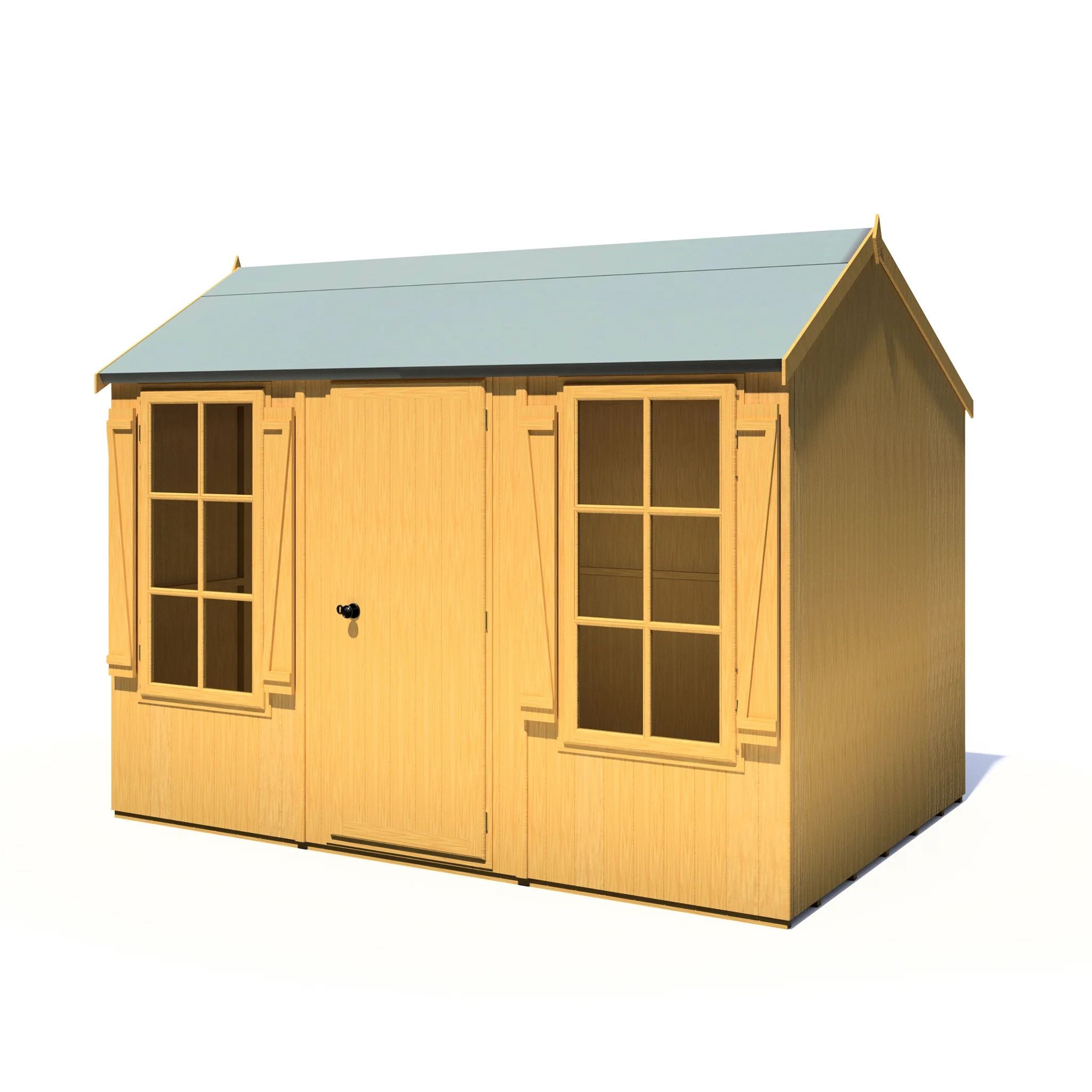 Shire Pressure Treated Holt Apex Garden Shed 7x10