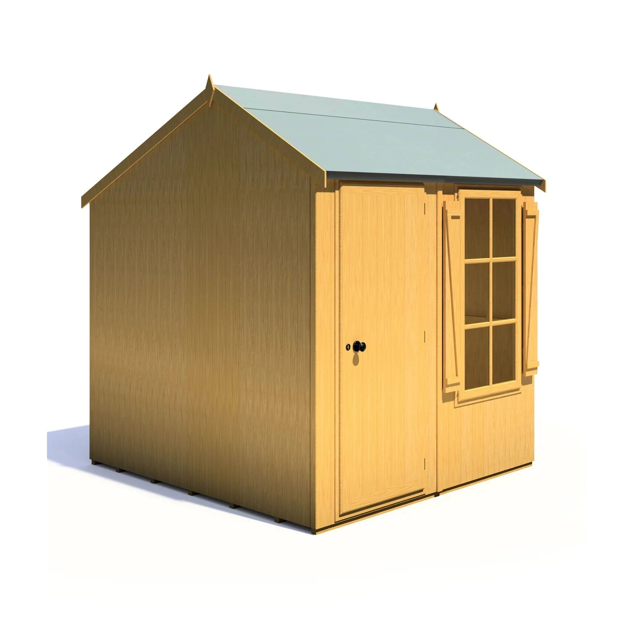 Shire Pressure Treated Holt Apex Garden Shed 7x7