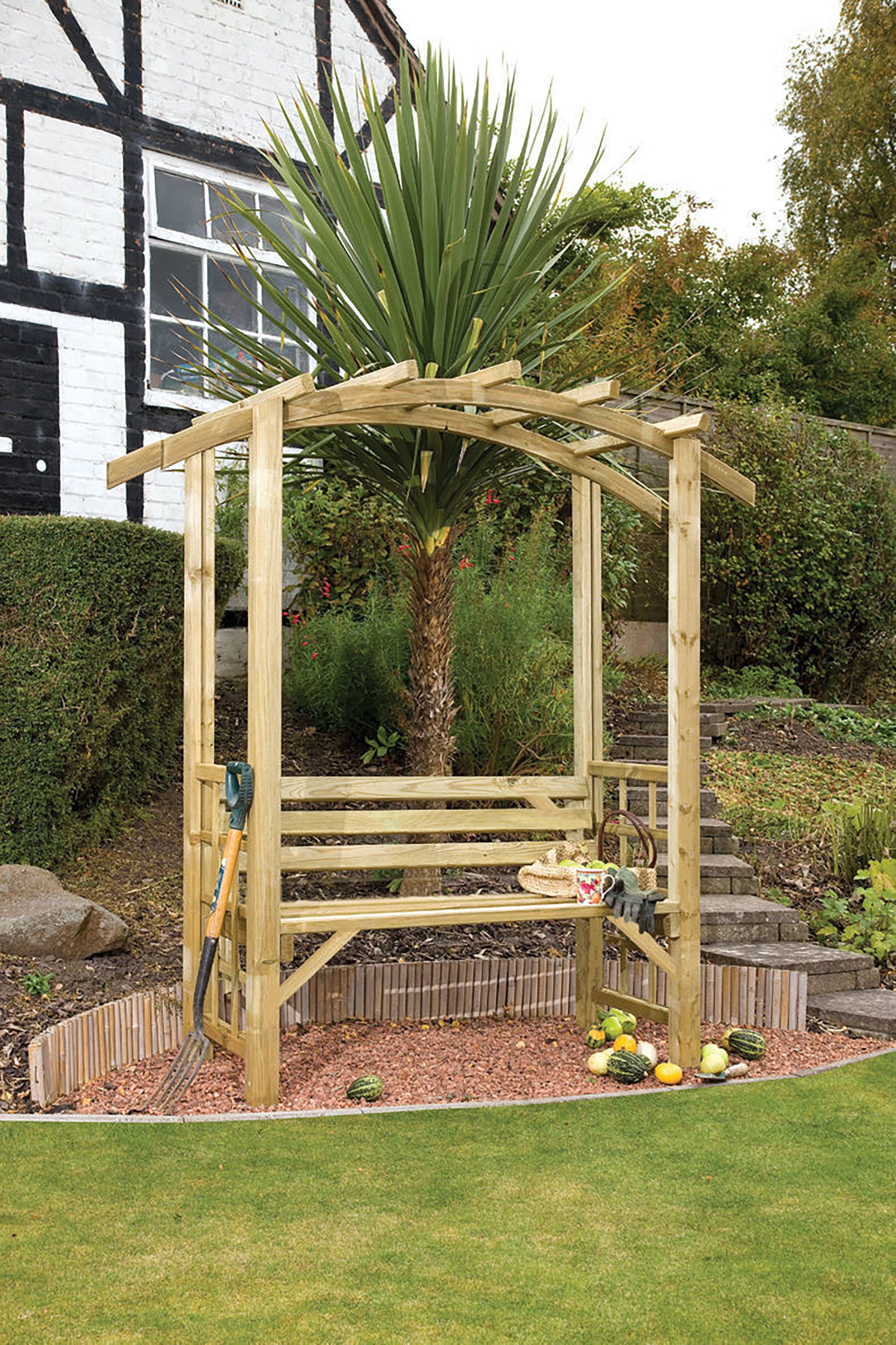 Shire Romana Pressure Treated Arbour