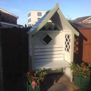 Shire Pressure Treated Rose Arbour - Garden Life Stores. 