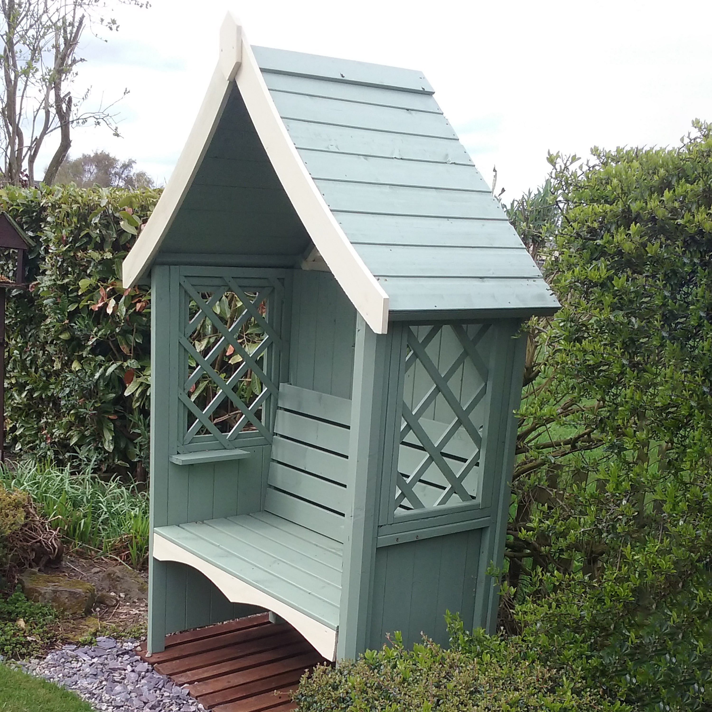 Shire Pressure Treated Rose Arbour - Garden Life Stores. 