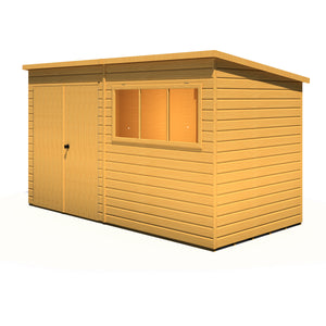 Shire Ranger Double Door Pent Shed 12x6