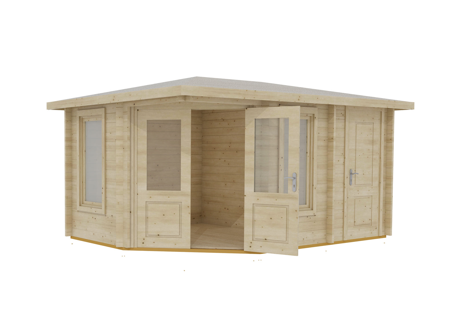 Shire Rita 44mm Corner Cabin 10x14