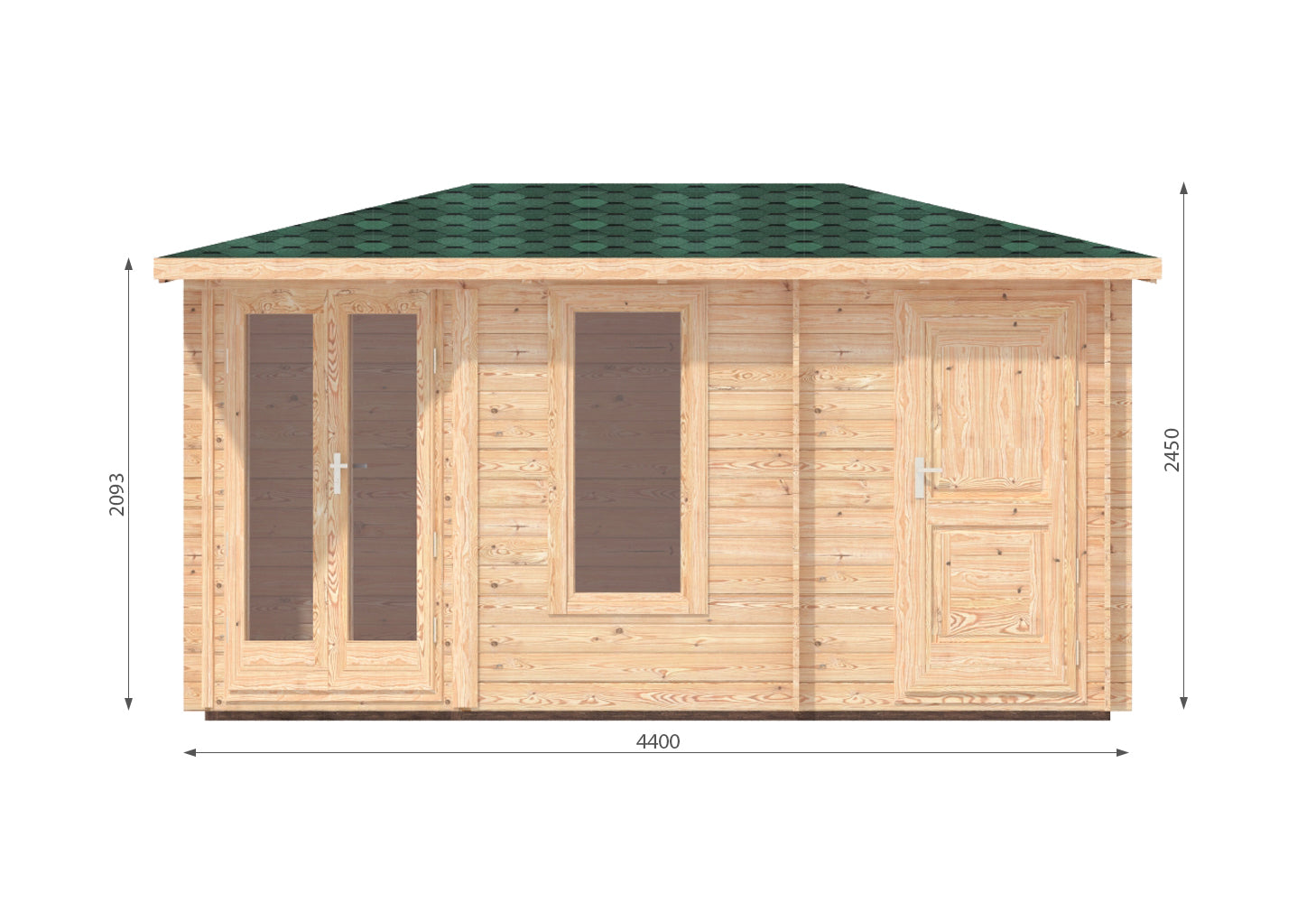 Shire Rita 44mm Corner Cabin 10x14