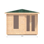 Shire Rita 44mm Corner Cabin 10x14