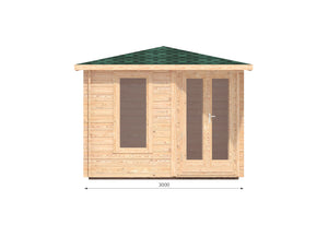 Shire Rita 44mm Corner Cabin 10x14