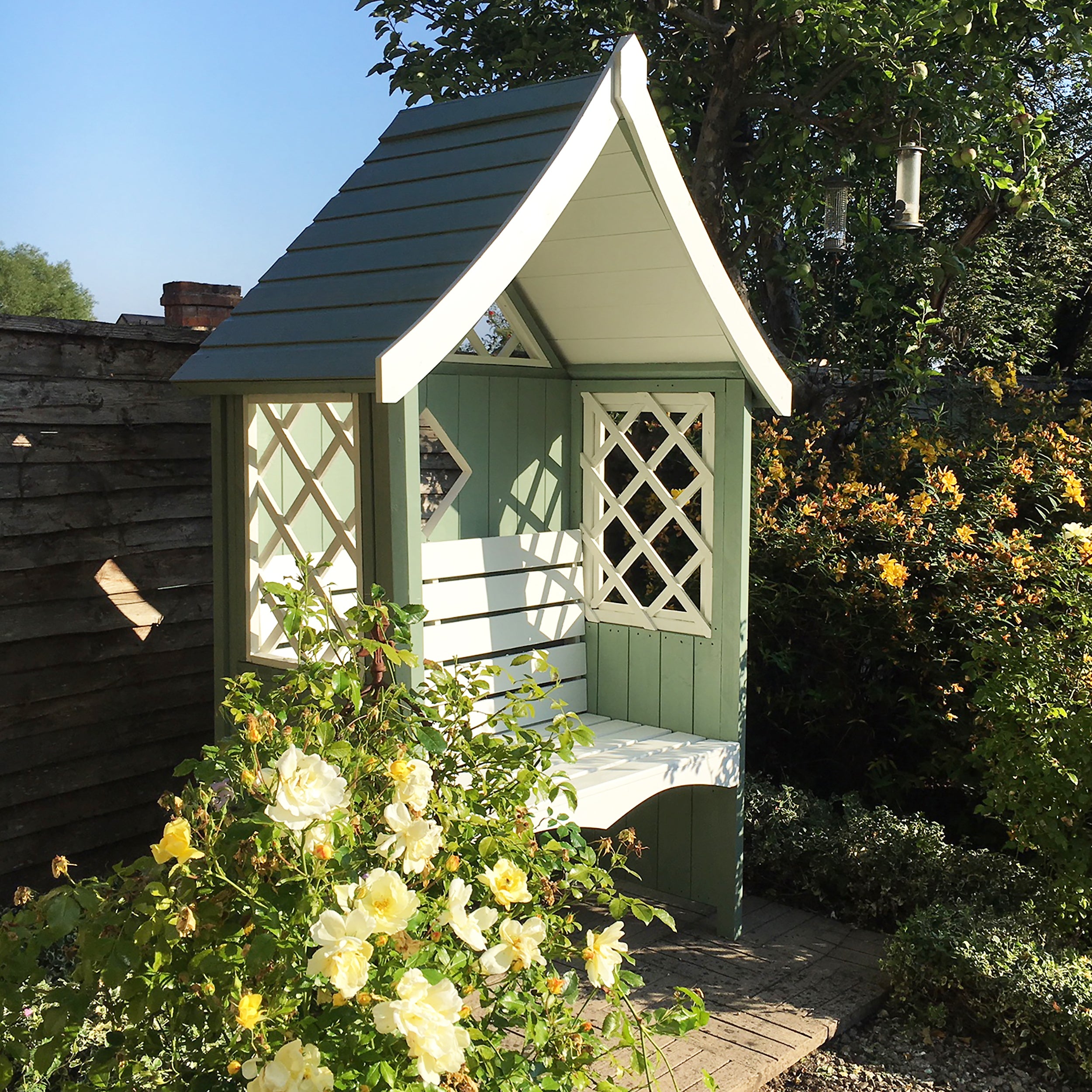 Shire Pressure Treated Rose Arbour - Garden Life Stores. 