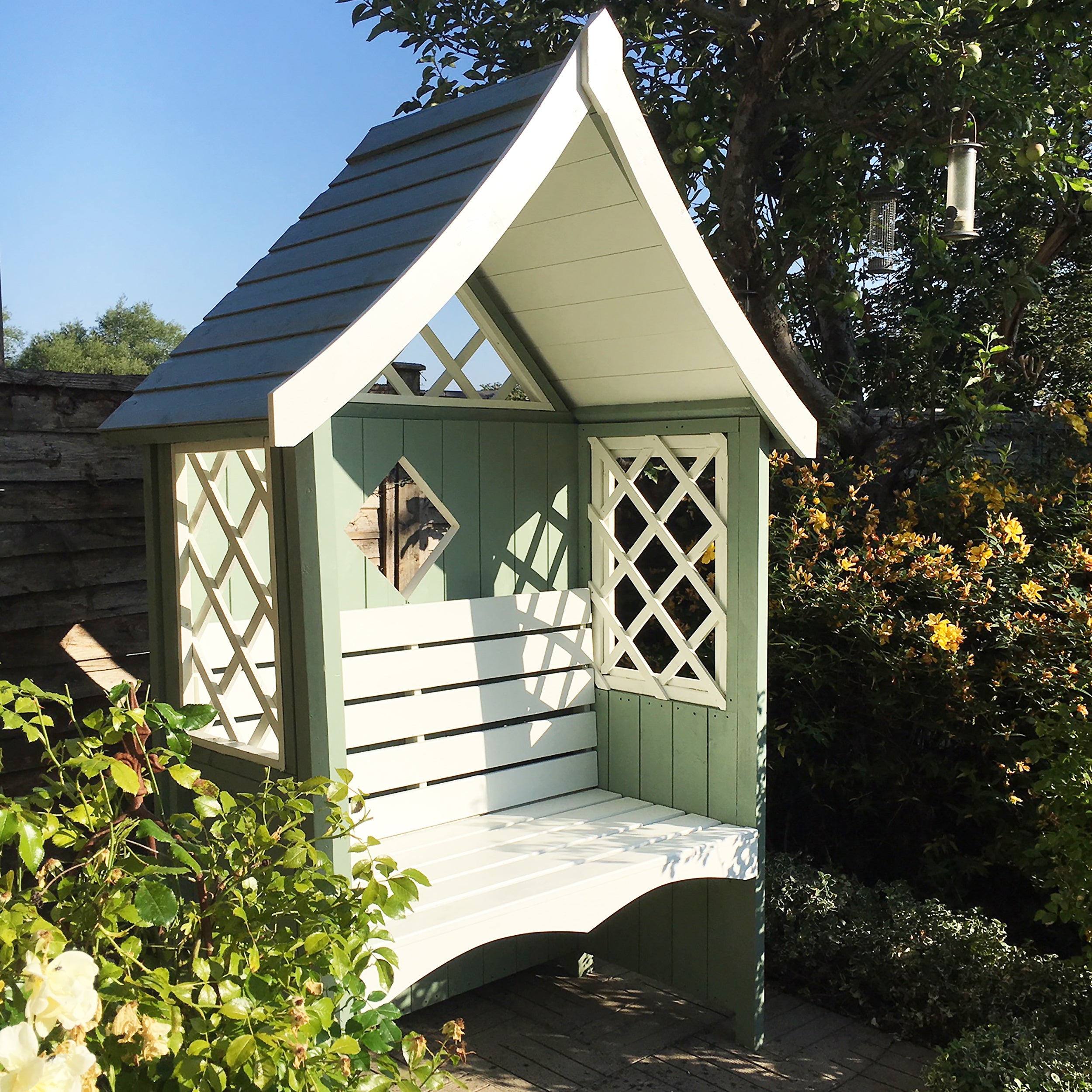 Shire Pressure Treated Rose Arbour - Garden Life Stores. 