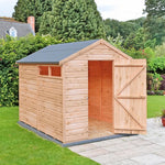 Shire Sherburn 8x6 Apex Shiplap Shed – Garden Life Stores