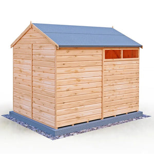 Shire Sherburn 8x6 Apex Shiplap Shed – Garden Life Stores