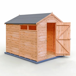 Shire Sherburn 8x6 Apex Shiplap Shed – Garden Life Stores