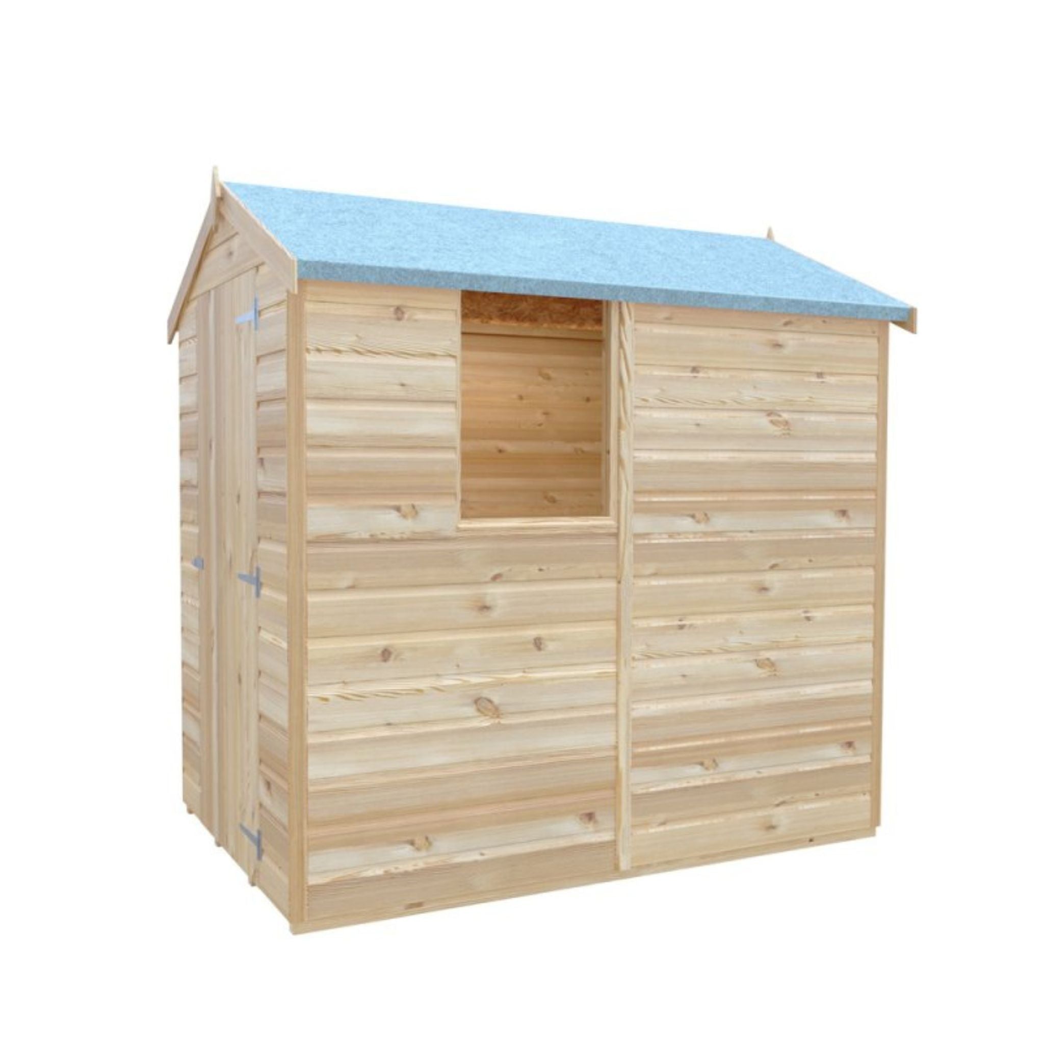 Shire Shetland Apex Single Door Shed 6x4 Garden Life Stores