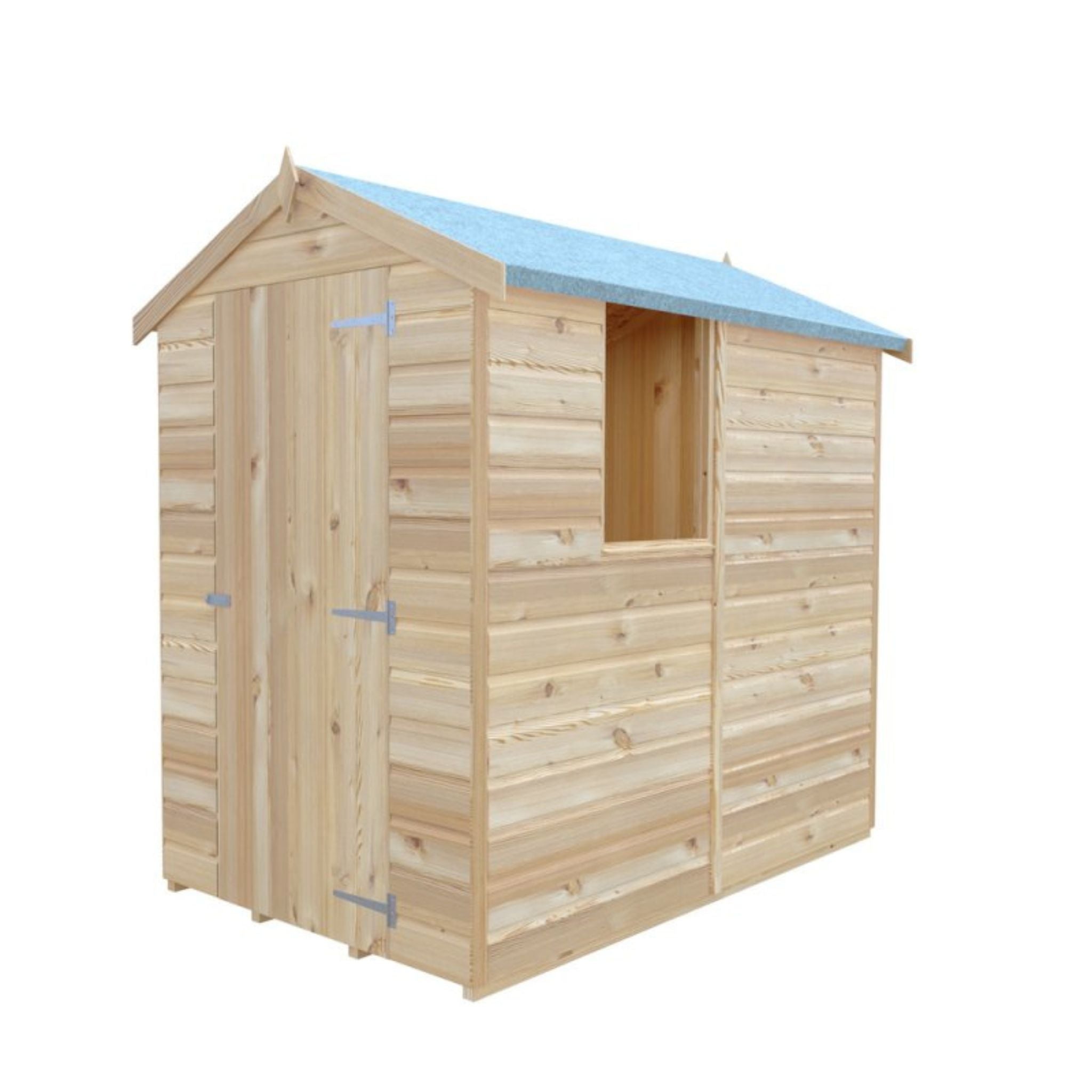 Shire Shetland Apex Single Door Shed 6x4 Garden Life Stores