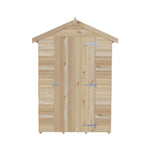 Shire Shetland Apex Single Door Shed 6x4 Garden Life Stores