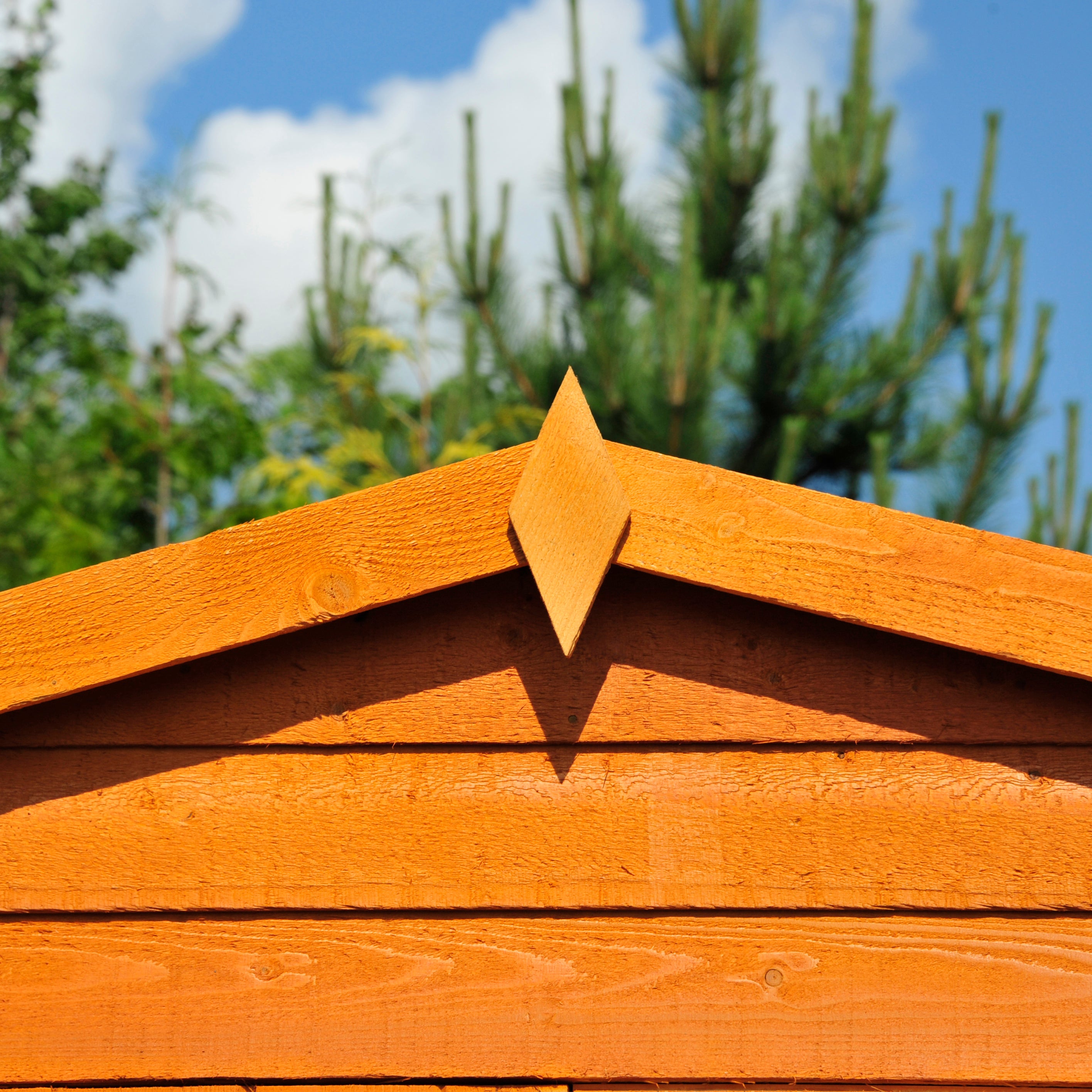 Shire Dip Treated Overlap Shed Double Door (10x6) with Windows - Garden Life Stores. 