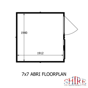 Shire Abri Shed 7x7 Garden Life Stores