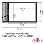 Shire Badminton 7x10 Summerhouse | Garden Life Stores