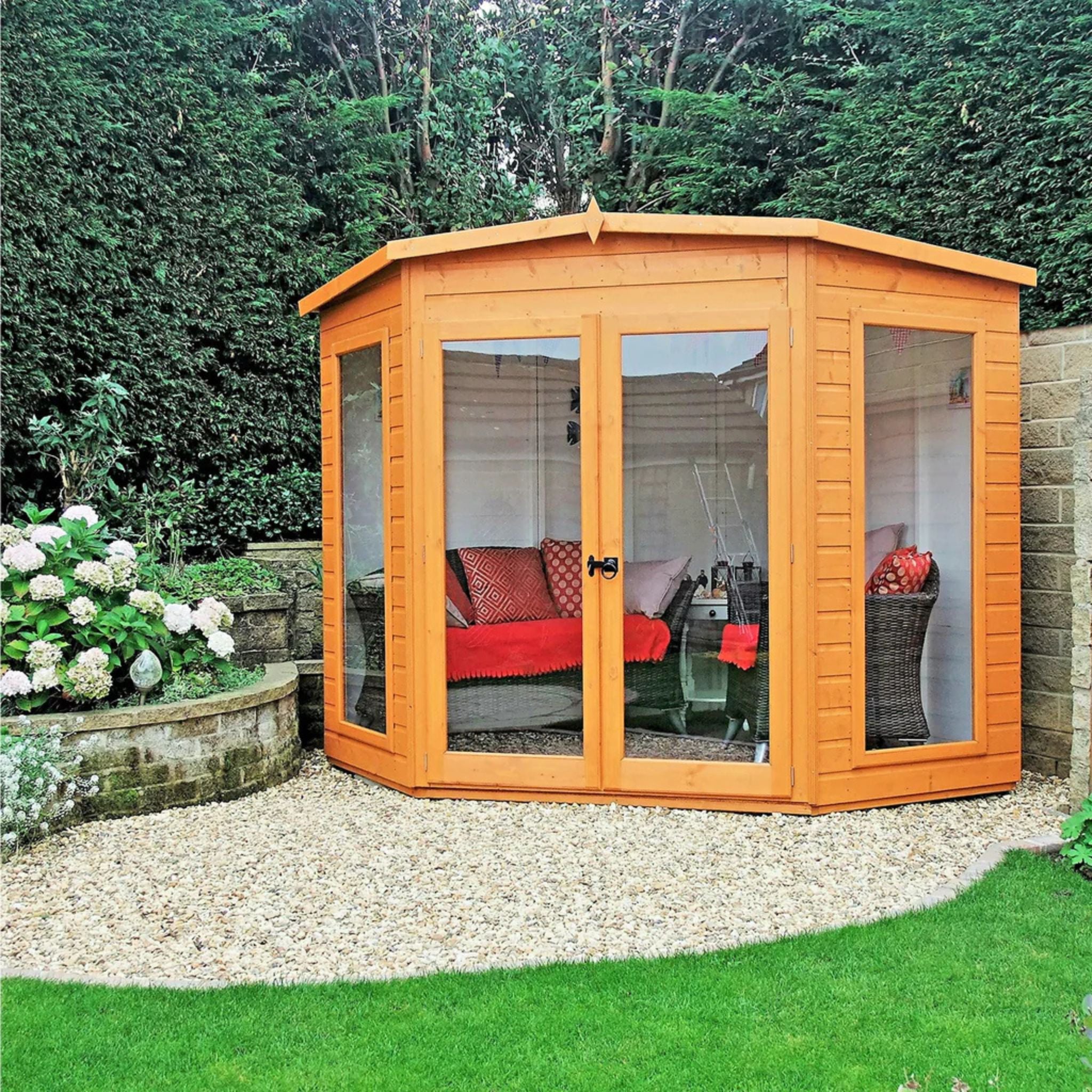 Shire Barclay 7x7 Summerhouse – Classic & Cosy Garden Retreat | Garden Life Stores