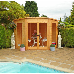 Shire Barclay 7x7 Summerhouse – Classic & Cosy Garden Retreat | Garden Life Stores