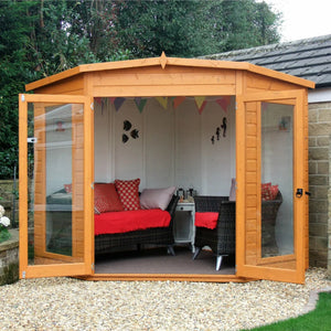 Shire Barclay 7x7 Summerhouse – Classic & Cosy Garden Retreat | Garden Life Stores