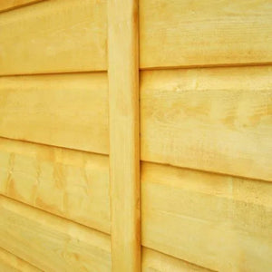 Shire Shiplap Pent Shed Single Door 6x4 Garden Life Stores