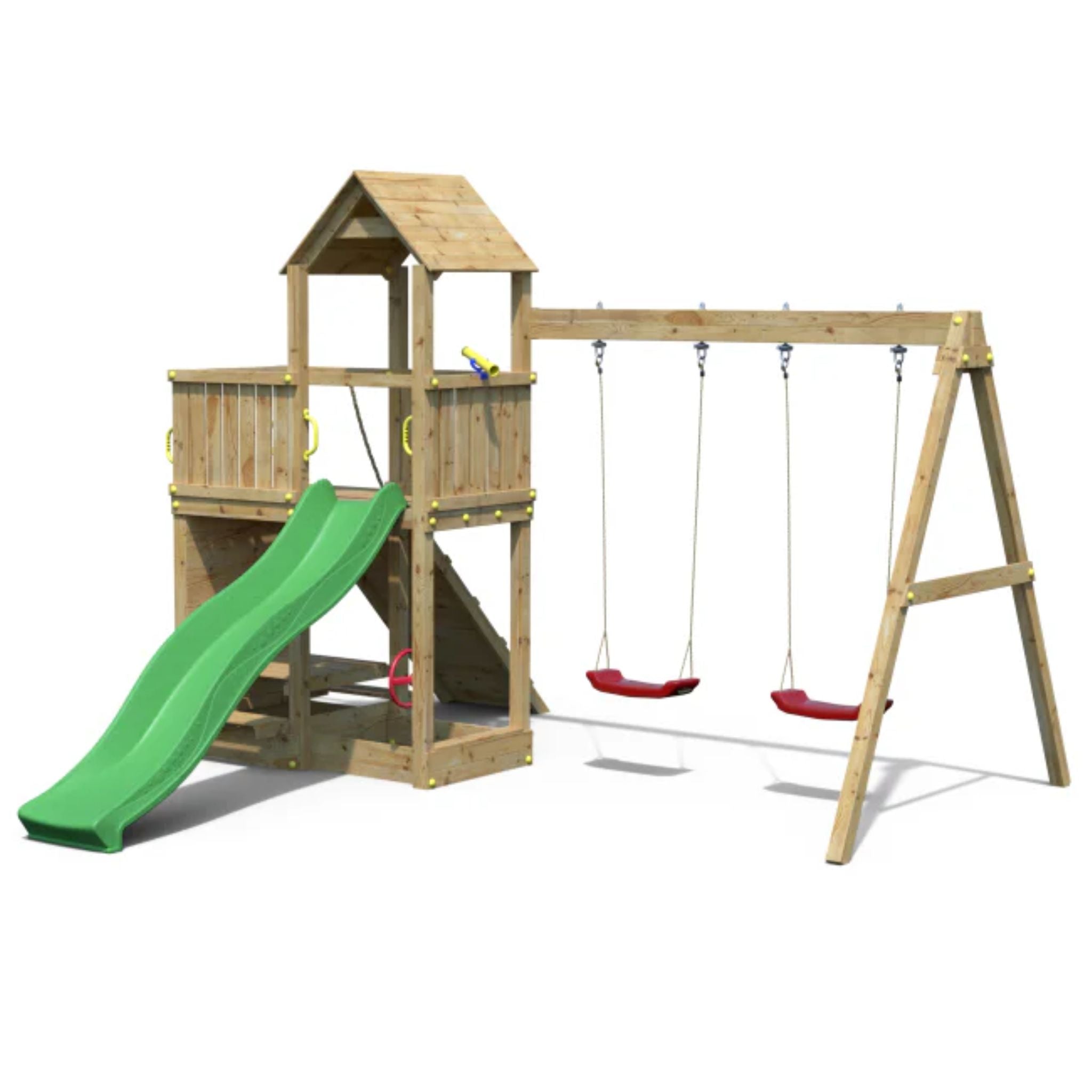 Shire Summit Seeker Scramble (Floppi) – Ultimate Wooden Climbing Frame & Playset | Garden Life Stores