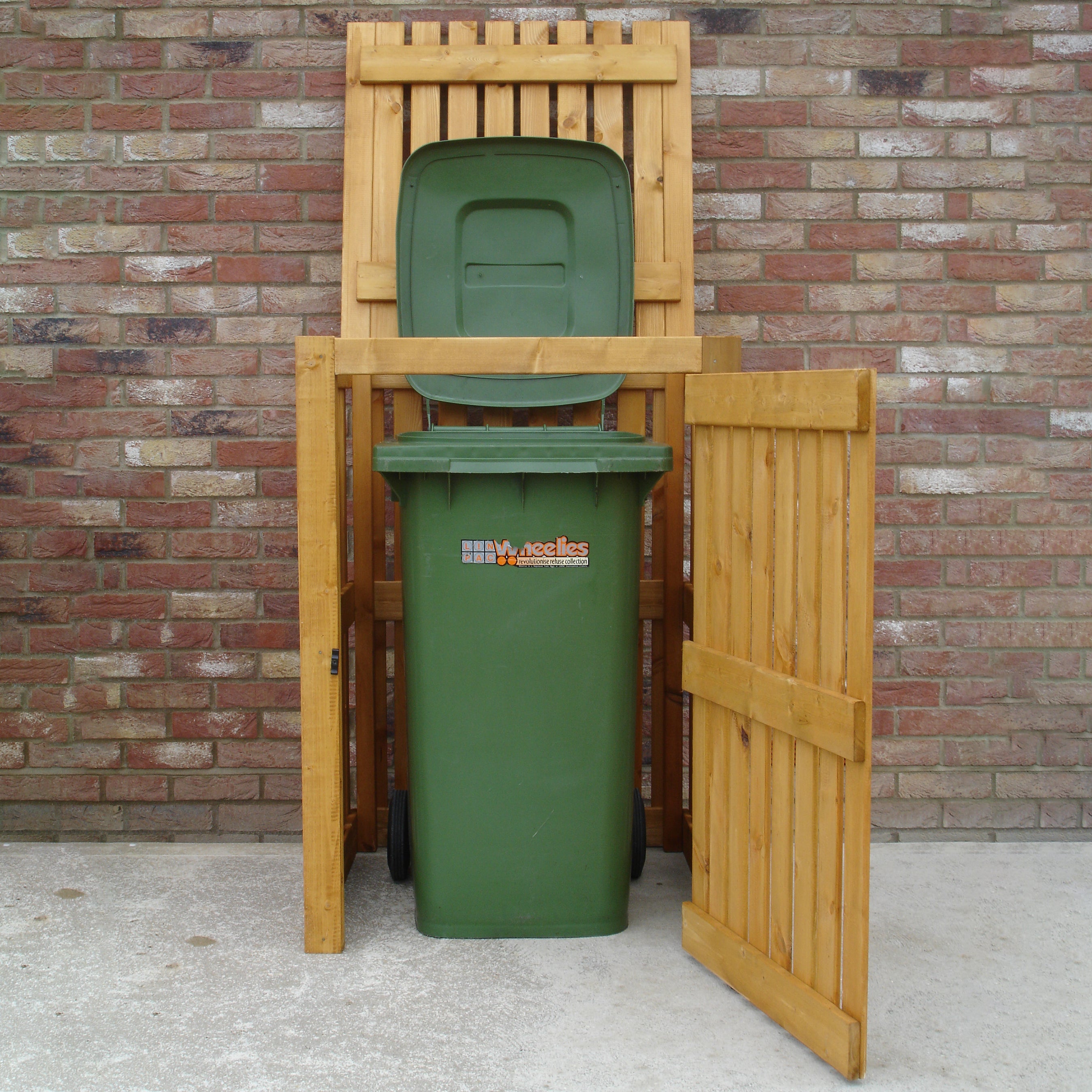 Shire Single Wheelie Bin Store