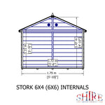 Shire Stork Playhouse 6x4 - Garden Life Stores. 