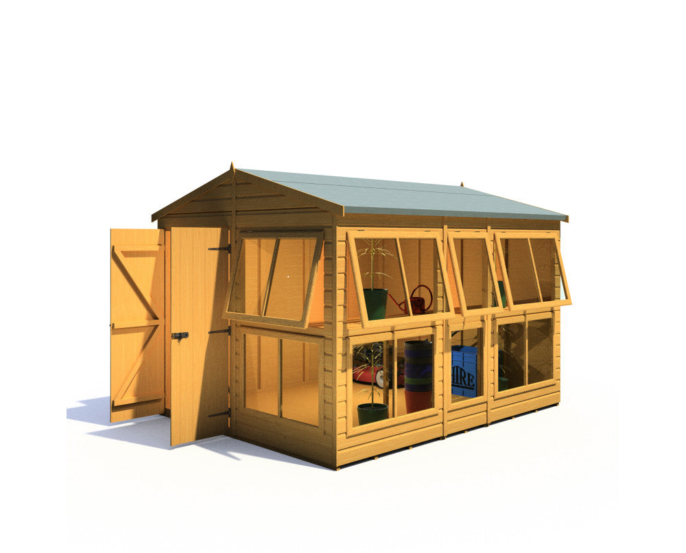 Shire Sun Hut Potting Shed 8x10