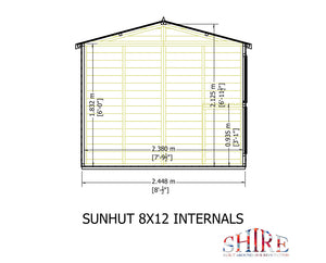 Shire Sun Hut Potting Shed 8x12