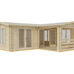 Shire Suzy 18x18 44mm Log Cabin