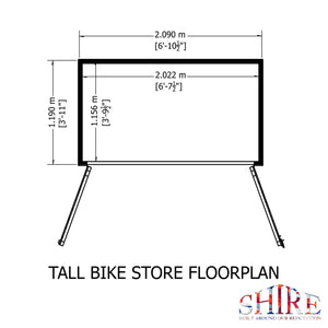 Shire Tall Bike Store 7x4