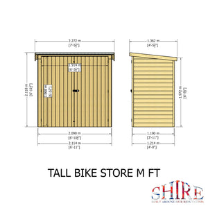 Shire Tall Bike Store 7x4