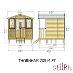 Shire Thornham Summerhouse 7x7