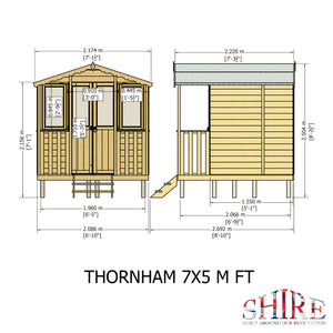 Shire Thornham Summerhouse 7x7