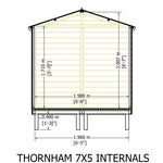 Shire Thornham 7x7 Summerhouse – Charming & Versatile Garden Retreat | Garden Life Stores