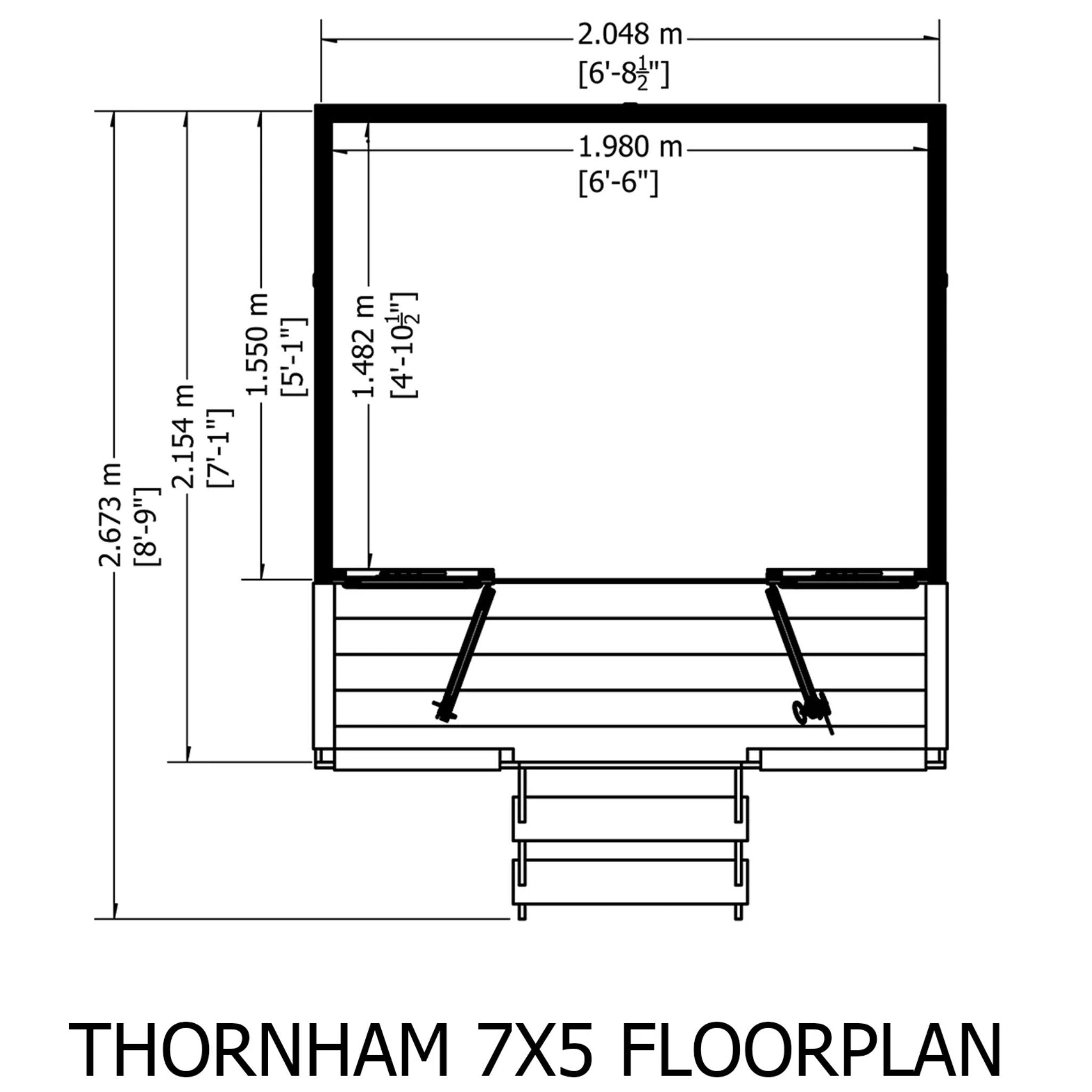 Shire Thornham 7x7 Summerhouse – Charming & Versatile Garden Retreat | Garden Life Stores