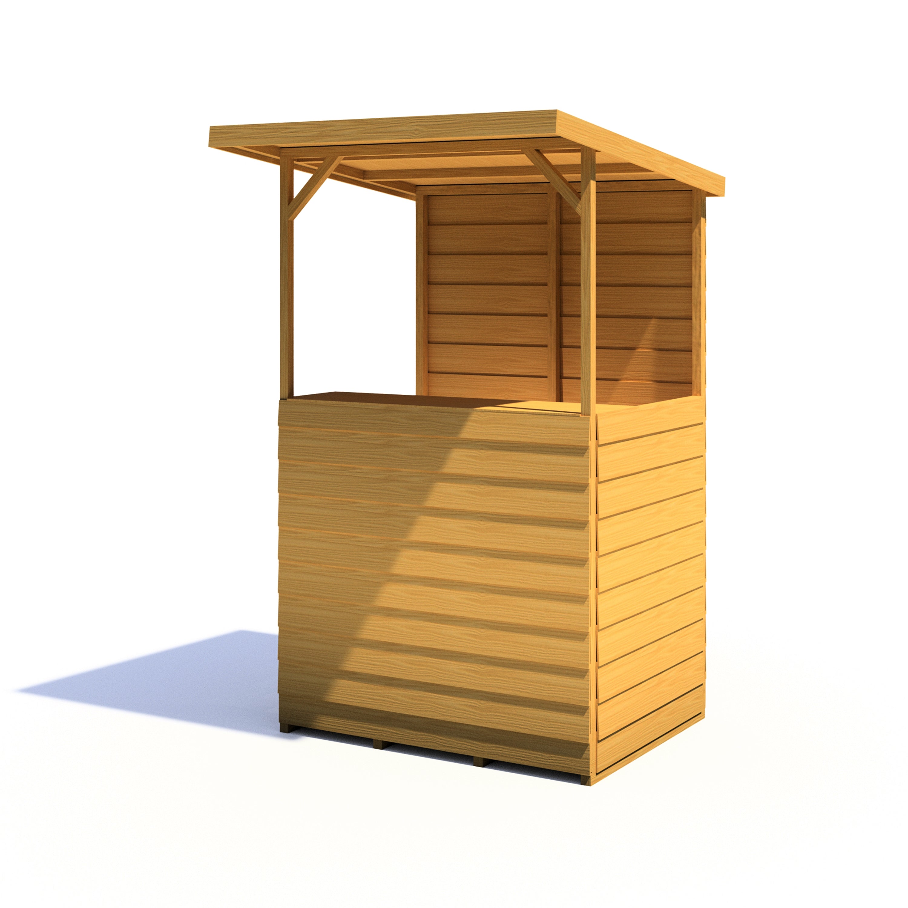 Shire Tiki Garden Bar Shed 4x3