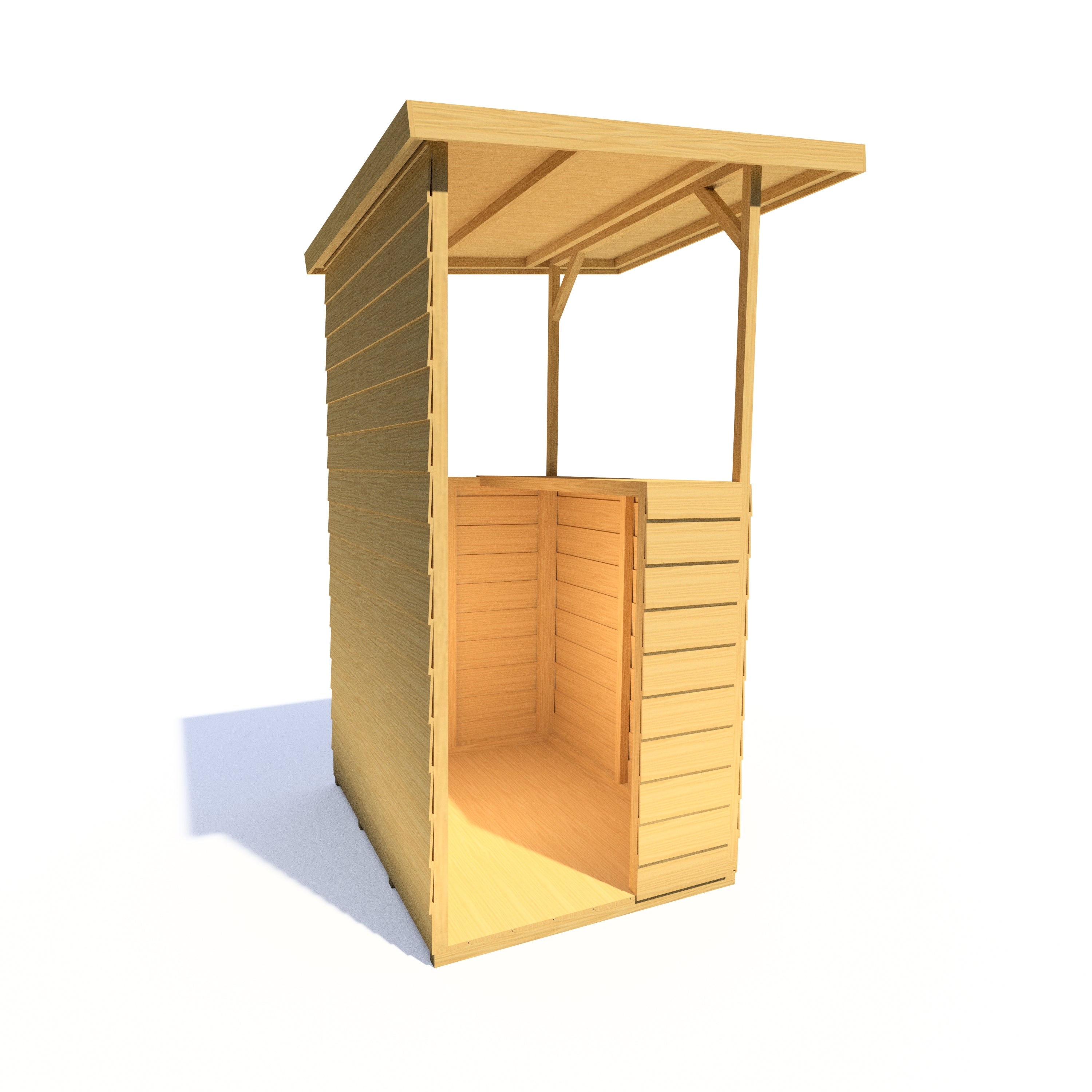 Shire Tiki Garden Bar Shed 4x3