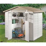 Shire Tuscany Evo Range PVC Garden Buildings Double Door Evo 200