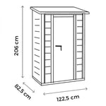 Shire Tuscany Evo Range PVC Garden Buildings Single Door Evo 100